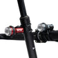 Exposure Lights Trace 4 and TraceR 4 ReAKT rechargeable front and rear bicycle light set with compact CNC-machined aluminium bodies and DayBright technology.