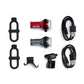 Exposure Lights Trace 4 and TraceR 4 ReAKT rechargeable front and rear bicycle light set with compact CNC-machined aluminium bodies and DayBright technology.