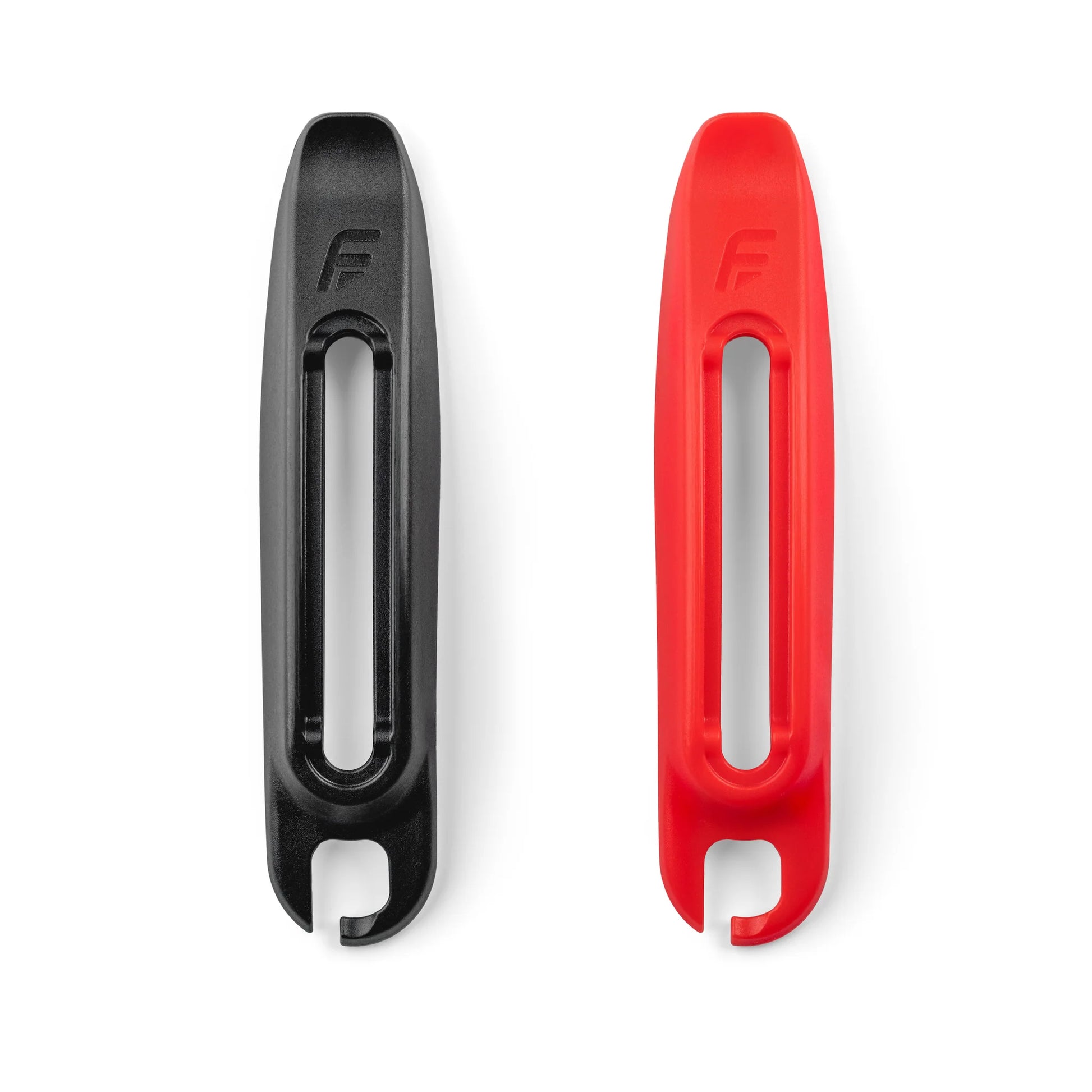 Feedback Sports Biolever tire levers
standing vertical next to each other
