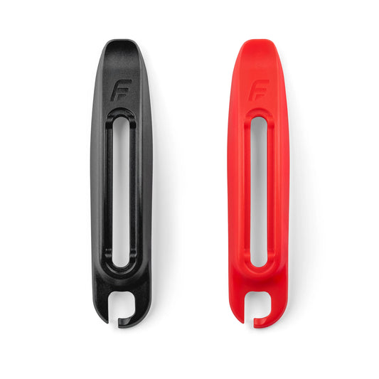 Feedback Sports Biolever tire levers
standing vertical next to each other