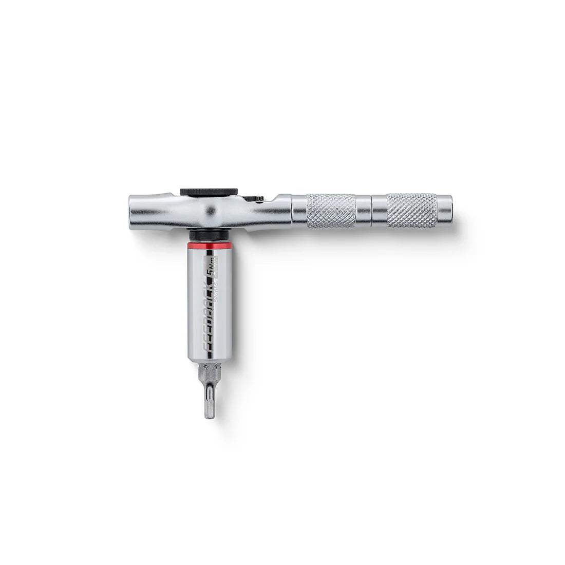 Feedback Sports mini ratchet torque tool installed for side torque