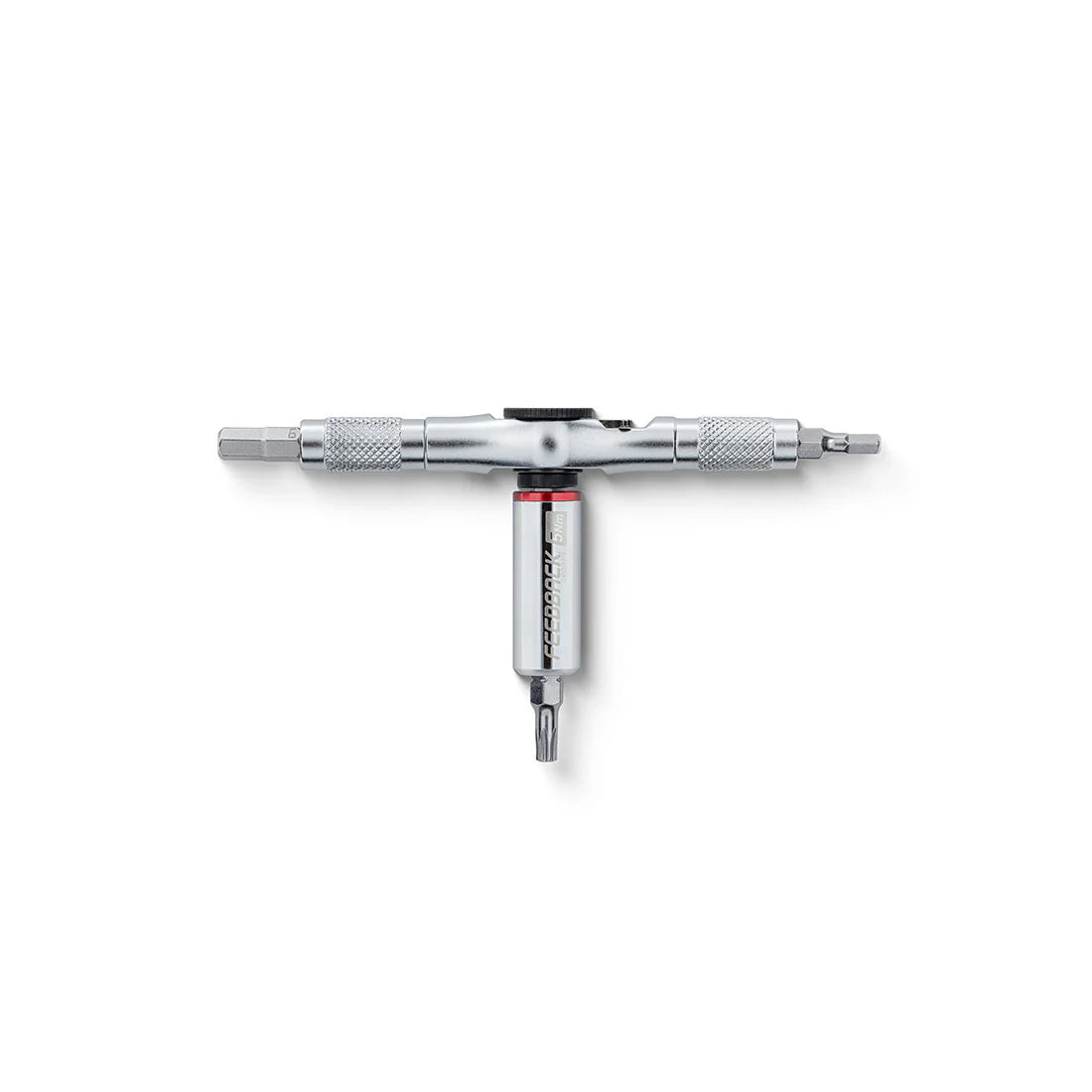 Feedback Sports mini ratchet torque tool installed for middle torque