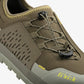 Fizik Ergolace 2 clipless off road cycling shoe forest green lace top view