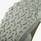 Fizik ErgoLace X2 Flat cycling shoe forest green sole close up view