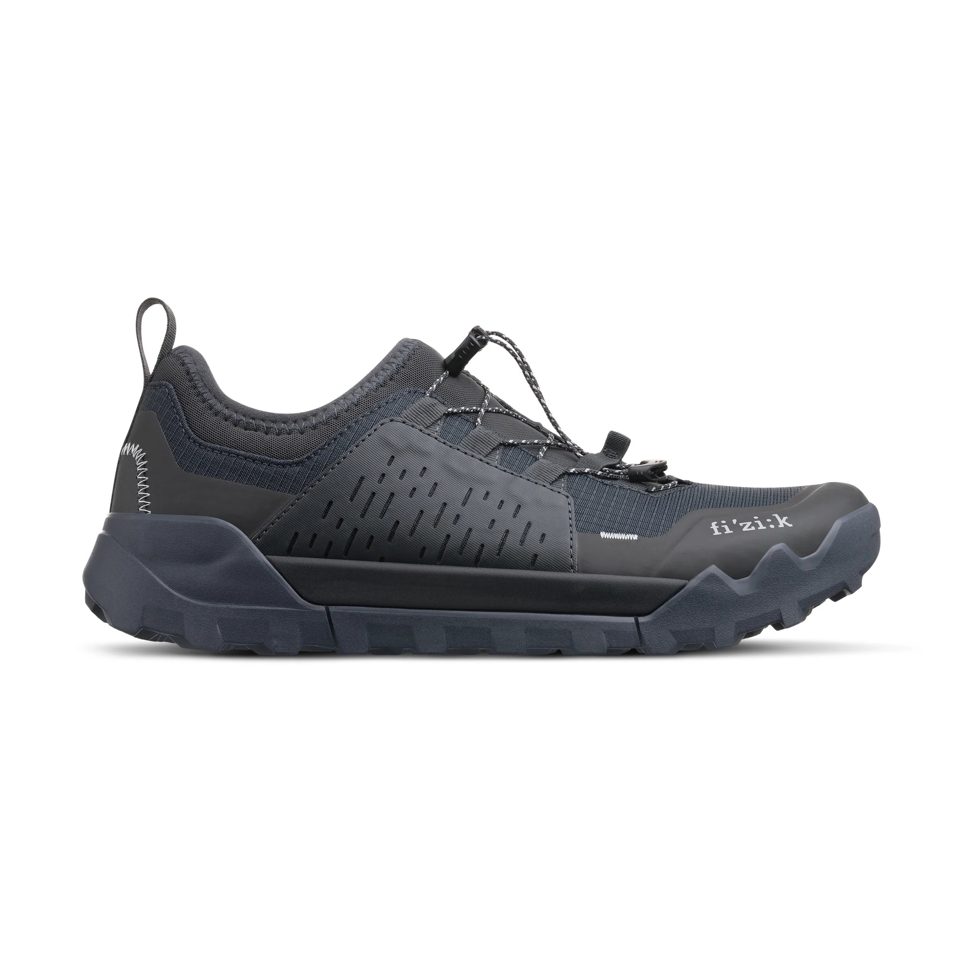 Fizik ErgoLace X2 Flat cycling shoe forest green right shoe right side view