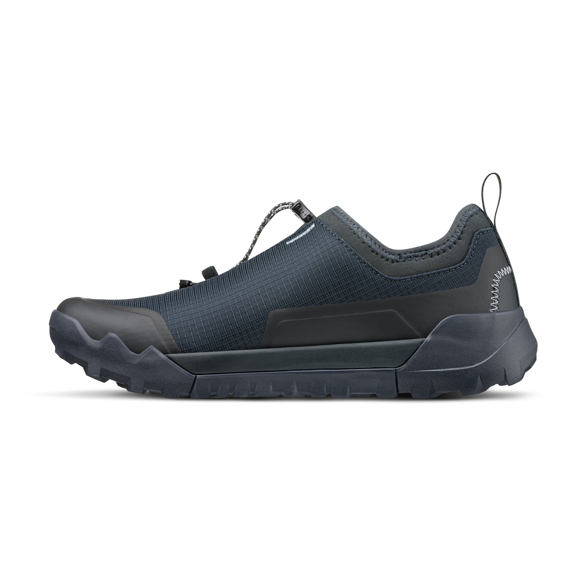 Fizik ErgoLace X2 Flat cycling shoe forest green  right shoe left side view