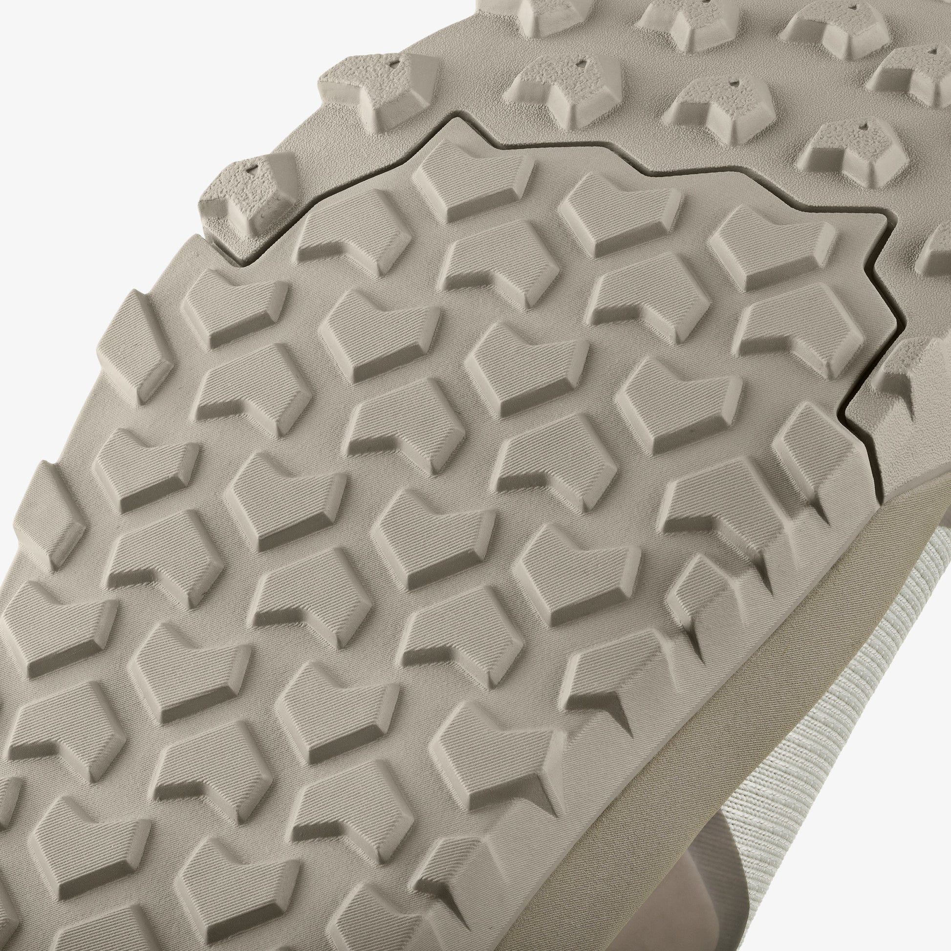 Fizik ErgoLace X2 Flat cycling shoe off white sole close up view