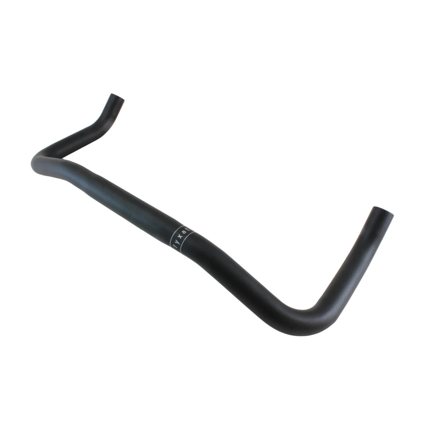 Fyxation Rodeo Pursuit handlebar in black bullhorn style on a white backgorund, right side view