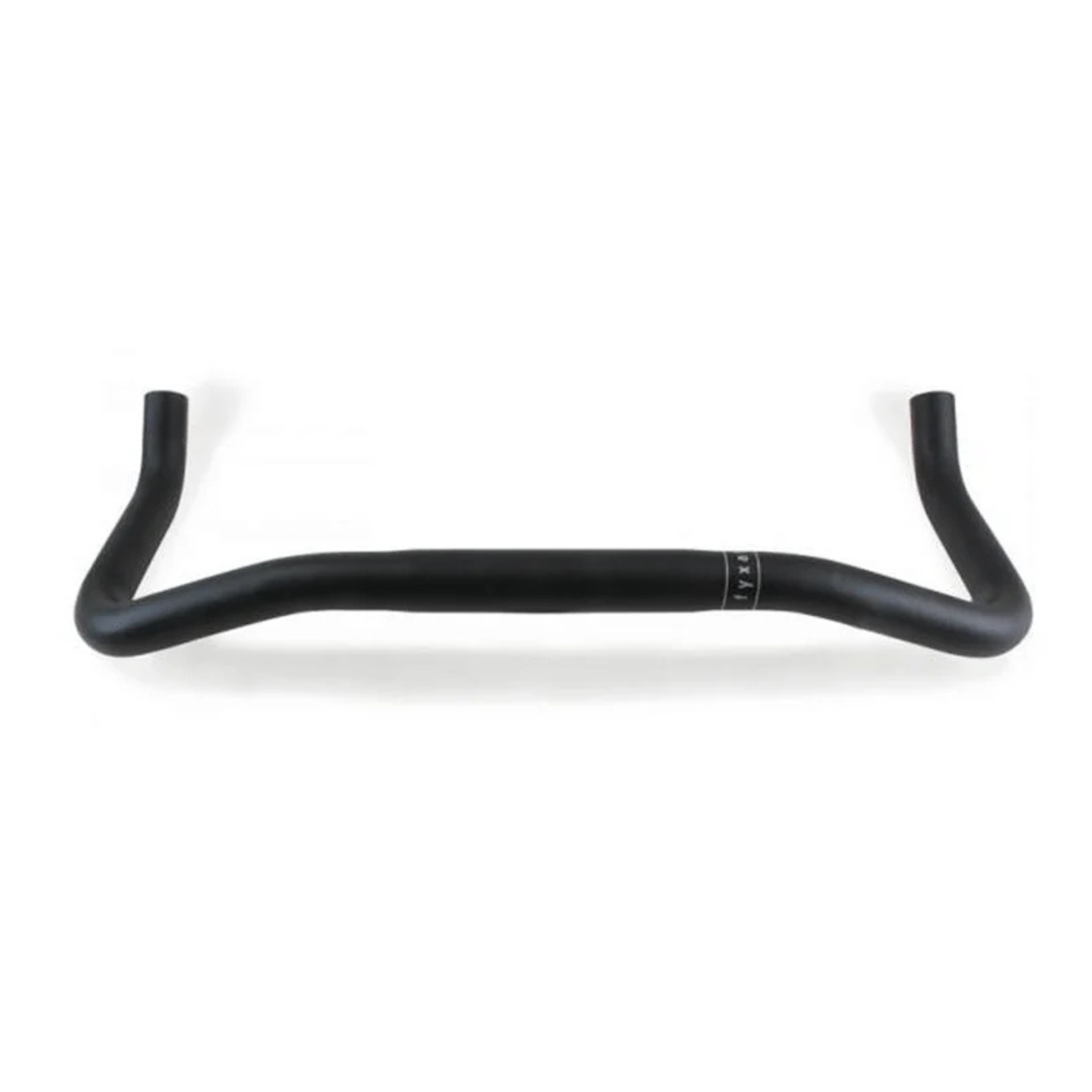 Fyxation Rodeo Pursuit handlebar in black bullhorn style uninstalled. Back view