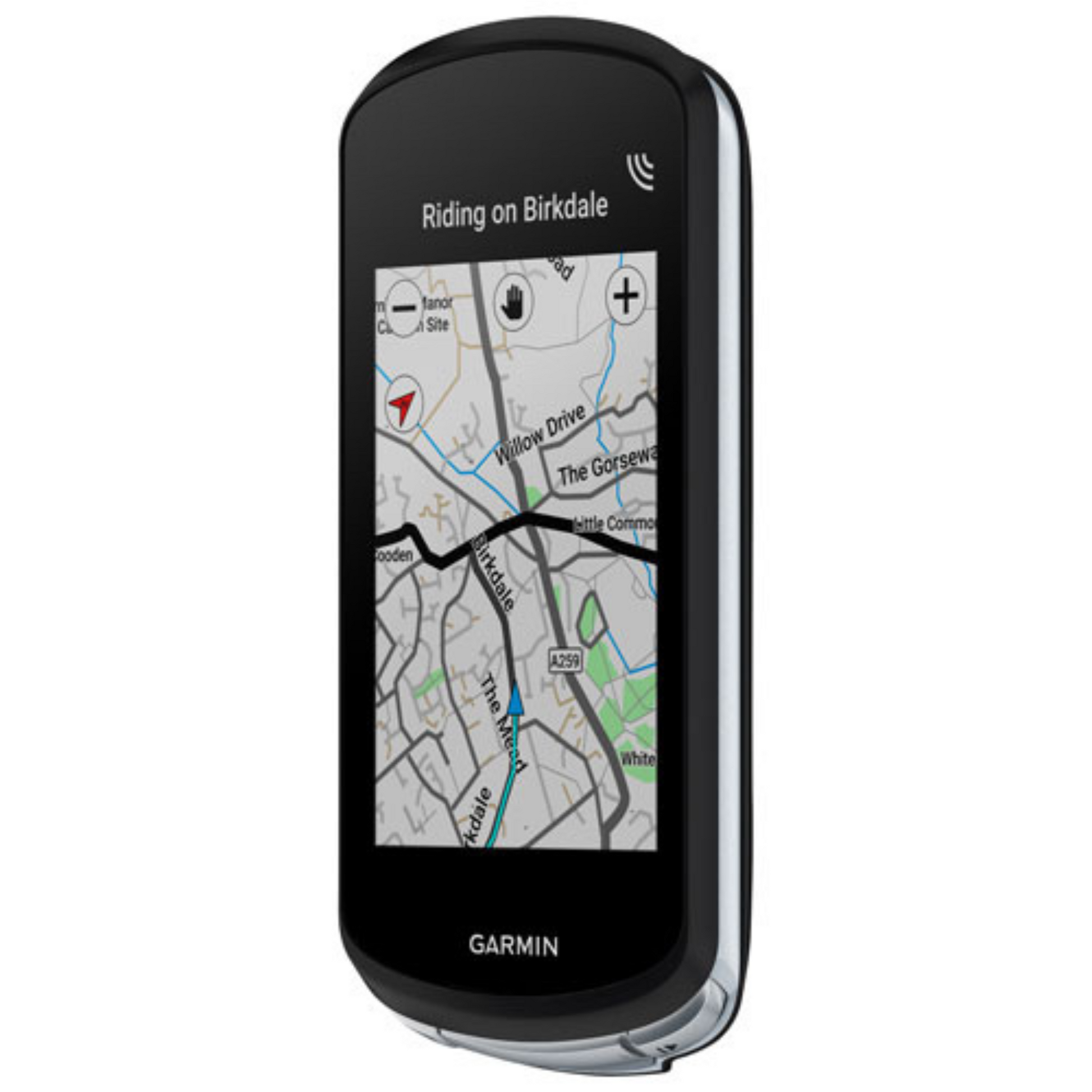 Garmin Edge 1040 GPS cycling computer angled view
