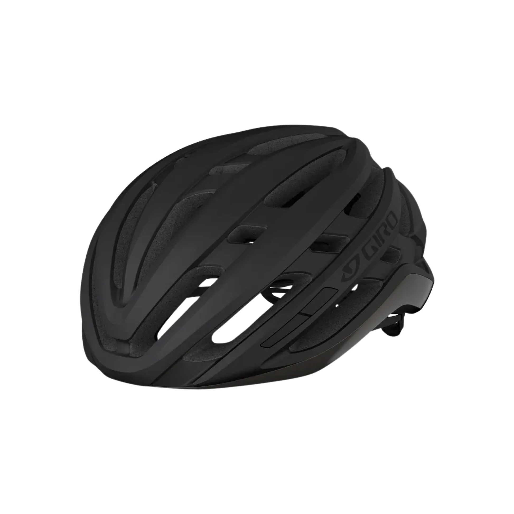 Giro Agilis MIPS helmet black front left side view