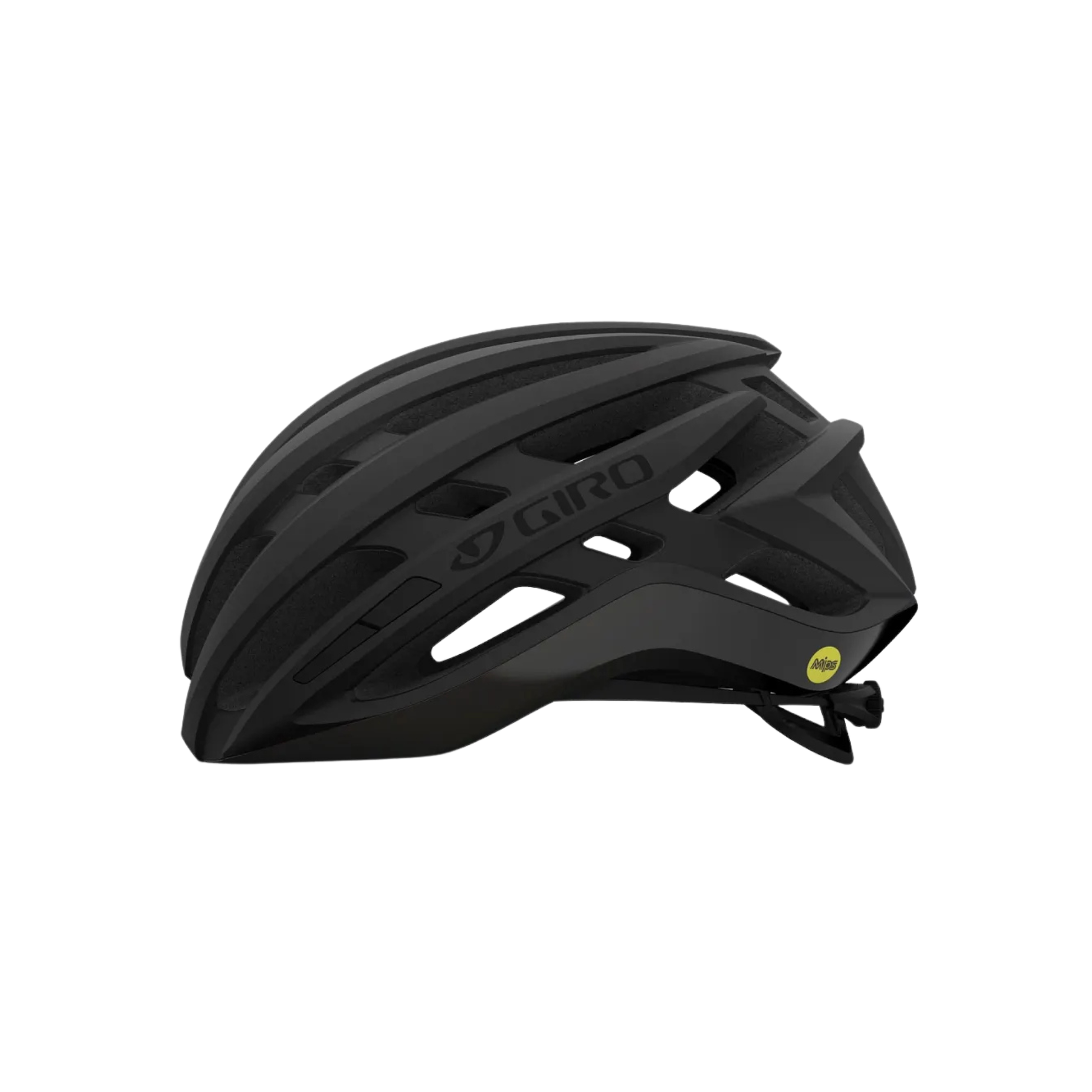 Giro Agilis MIPS helmet black left side view