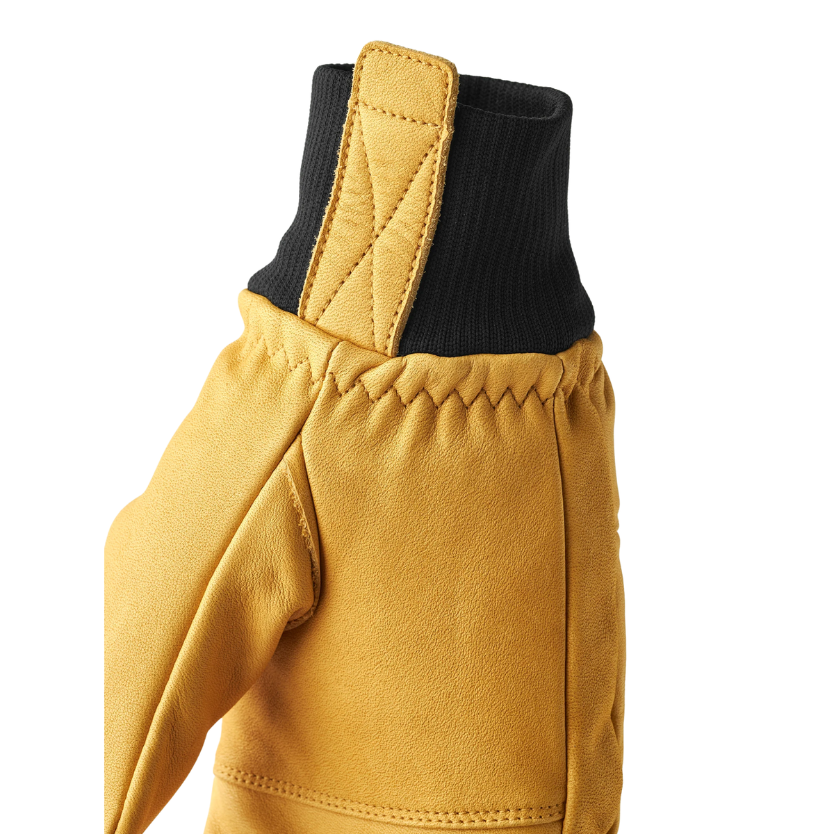 Hestra Omni Mitt insulated leather winter mittens with weather-resistant cowhide exterior, G-Loft insulation and rib-knit cuffs.