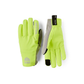 Hestra Runners 5-Finger lightweight windproof cycling and running gloves in High-Vis Yellow with reflective details and touchscreen-compatible fingertips.