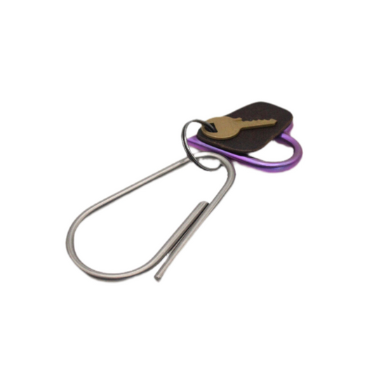 King Cage Key King solid titanium key ring w keys