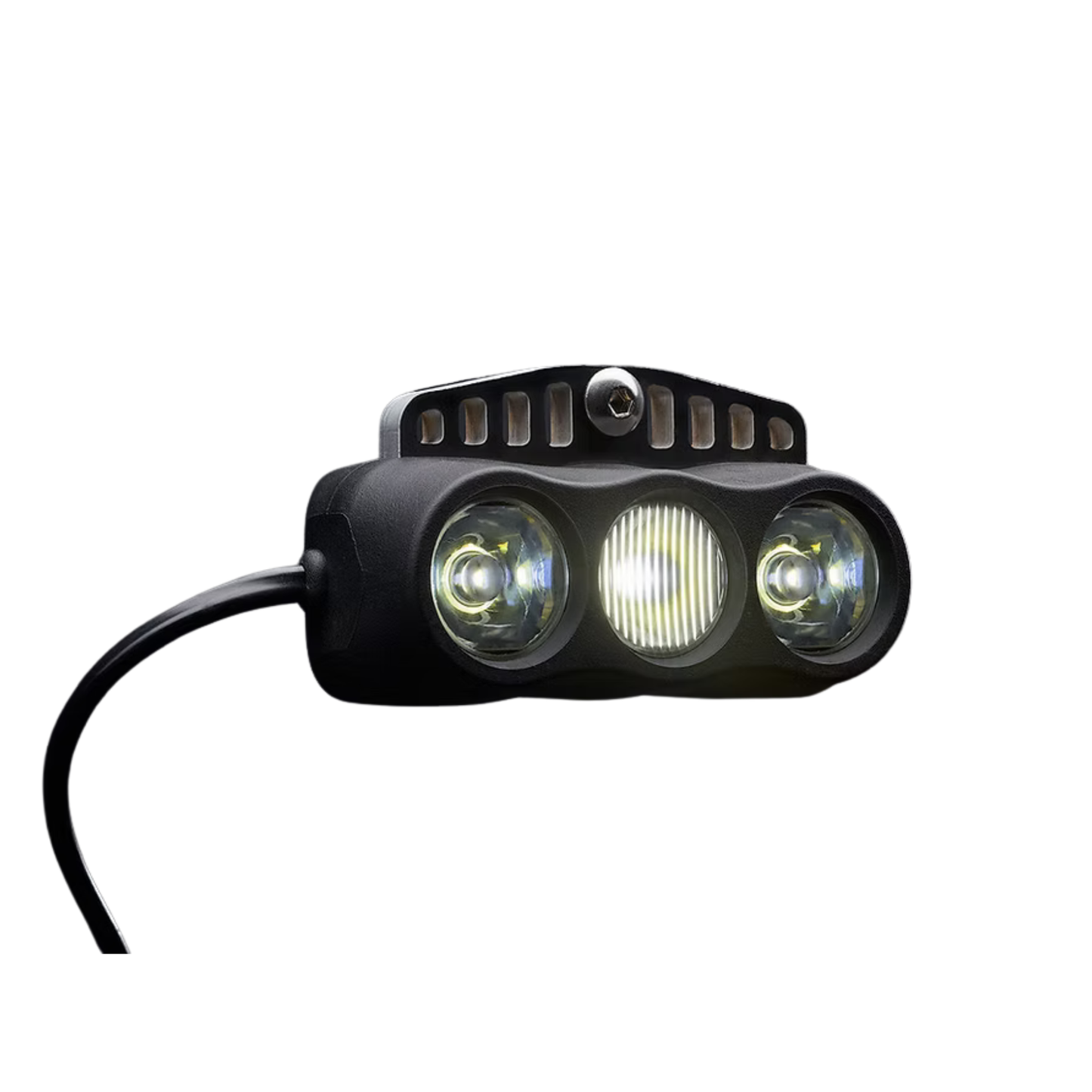 kLite ULTRA V2 Race Light front view with dual spot and flood optics