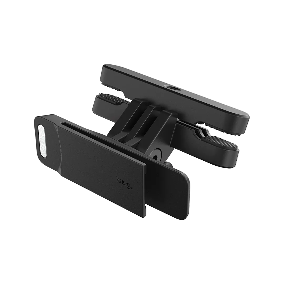 Knog Blinder Link Saddle Mount spare under-saddle mount for attaching a Blinder Link Rear Bike Light to another bicycle.