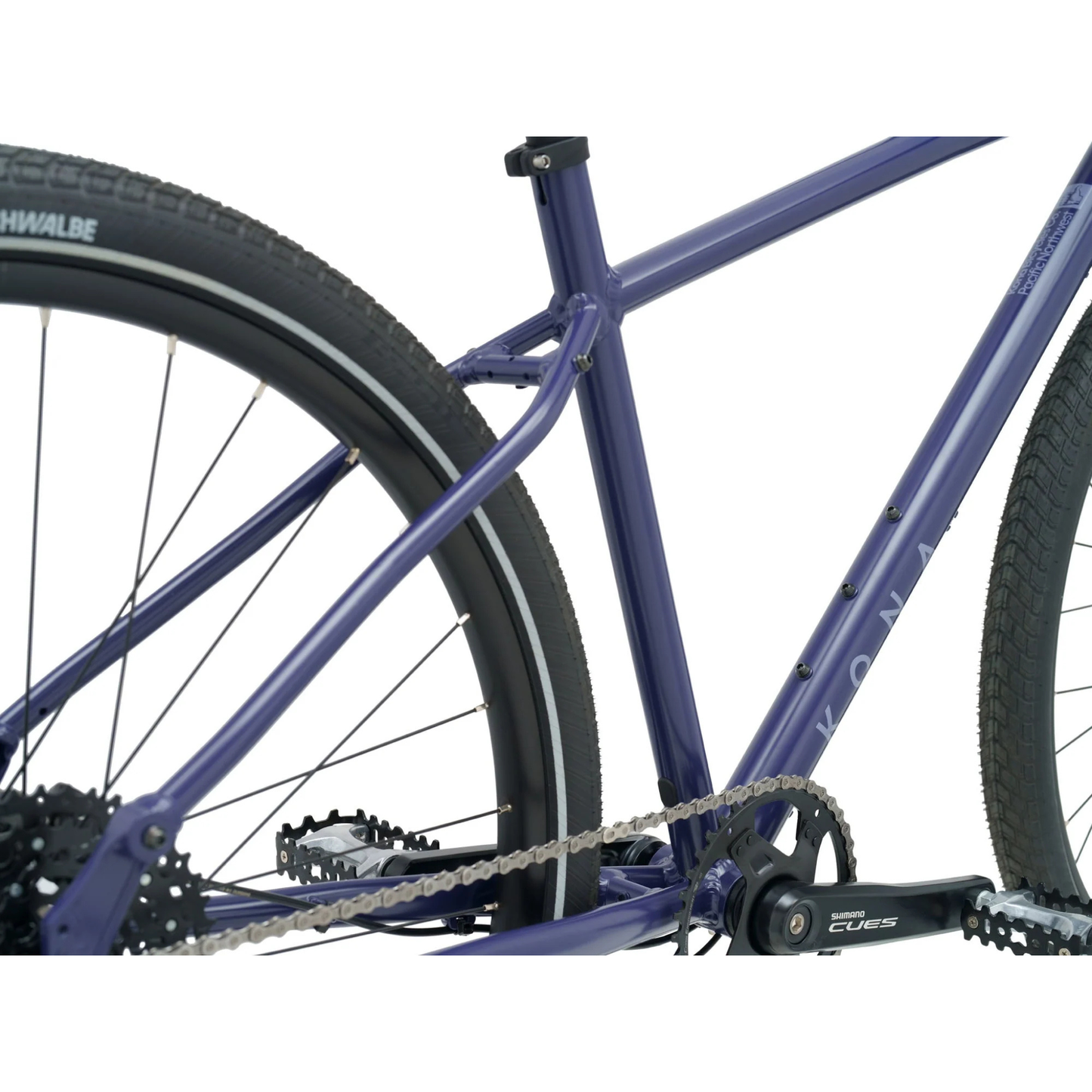 Kona Dew DL in Satin Future Dusk chain top view