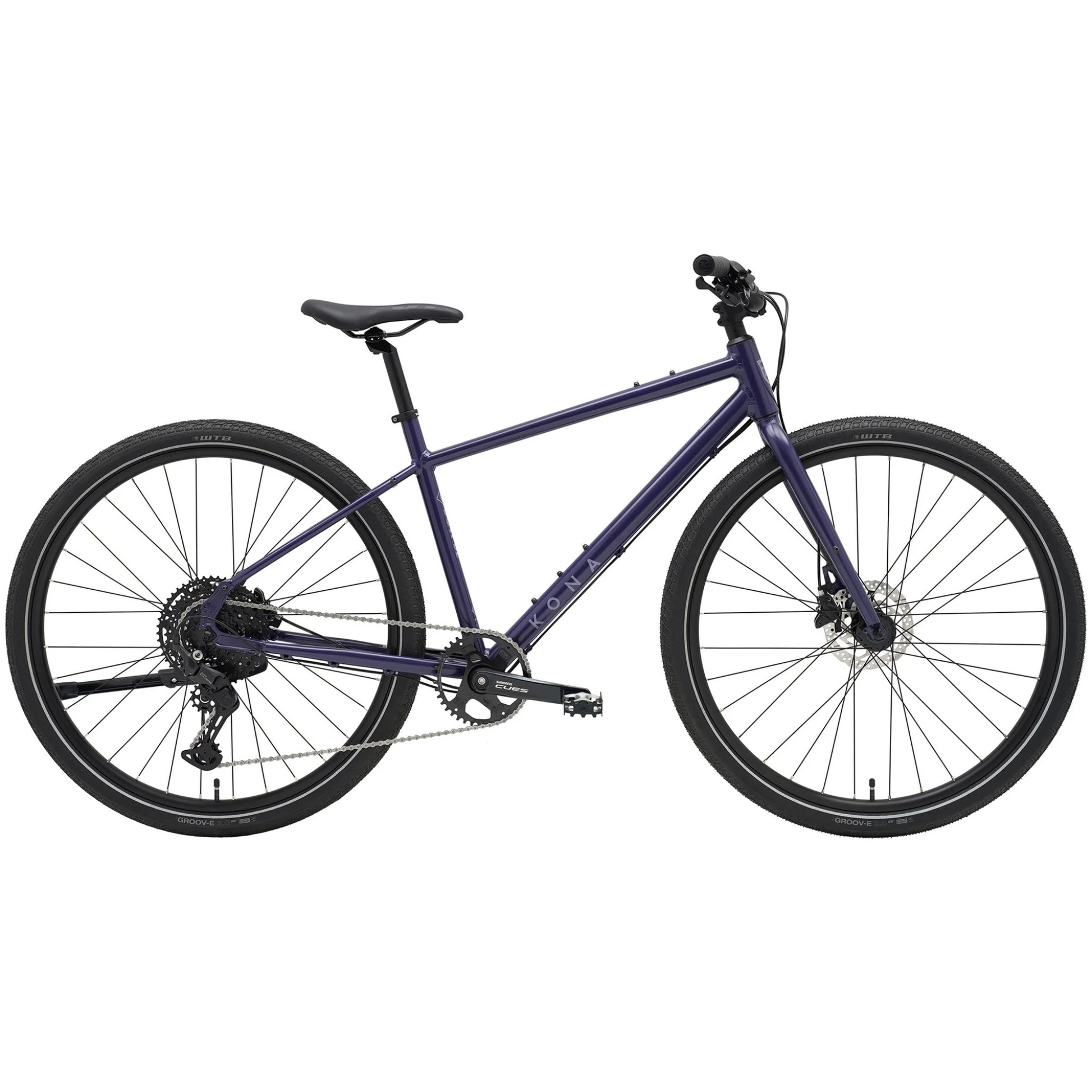 Kona Dew DL in Satin Future Dusk full bike right view