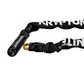 Kryptonite Keeper 712 integrated chain lock that is open