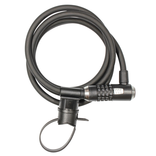 Kryptonite KryptoFlex 1218 combination cable lock coiled up