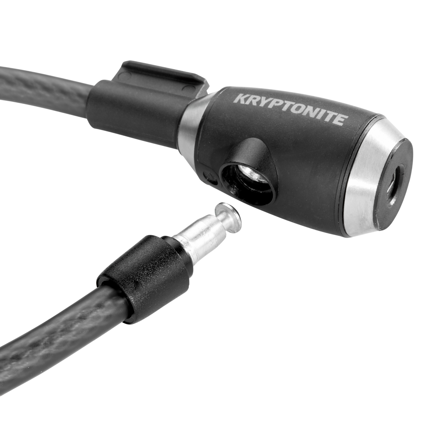 Kryptonite KryptoFlex 1218 key cable lock detail