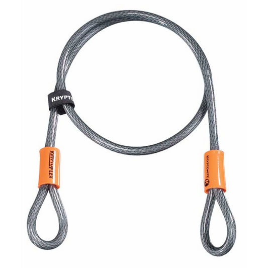 Kryptonite KryptoFlex 410 braided steel double-loop cable