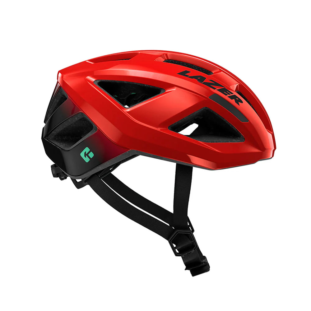 Lazer Tonic KinetiCore helmet red & black right view