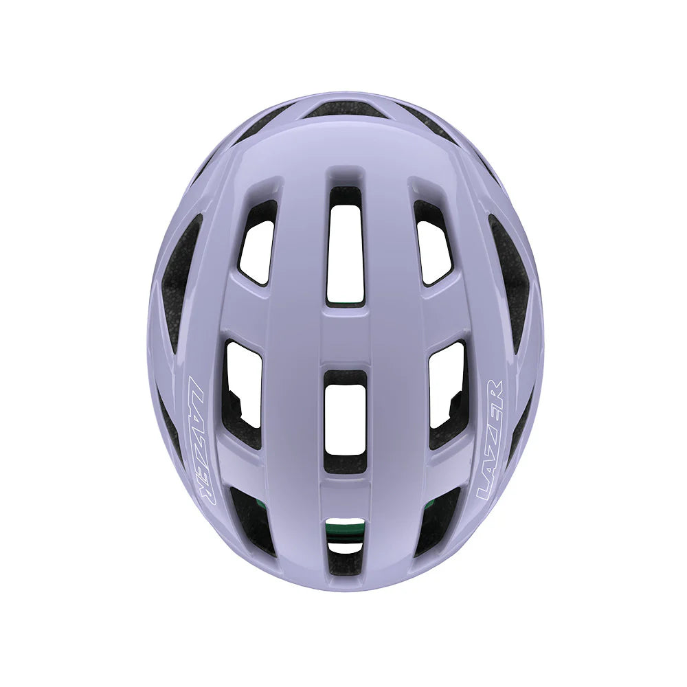 Lazer Tonic KinetiCore helmet Frozen Violet top view