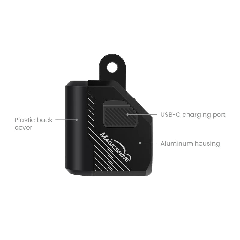 Magicshine EVO 1100 Charging port side view