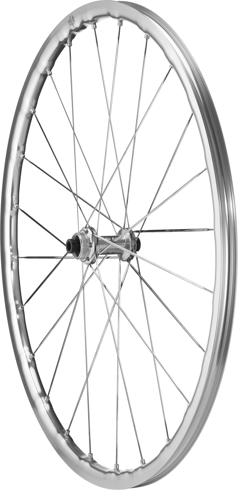 Mavic Ksyrium SL Disc Heritage wheelset diagonal view, non driving side