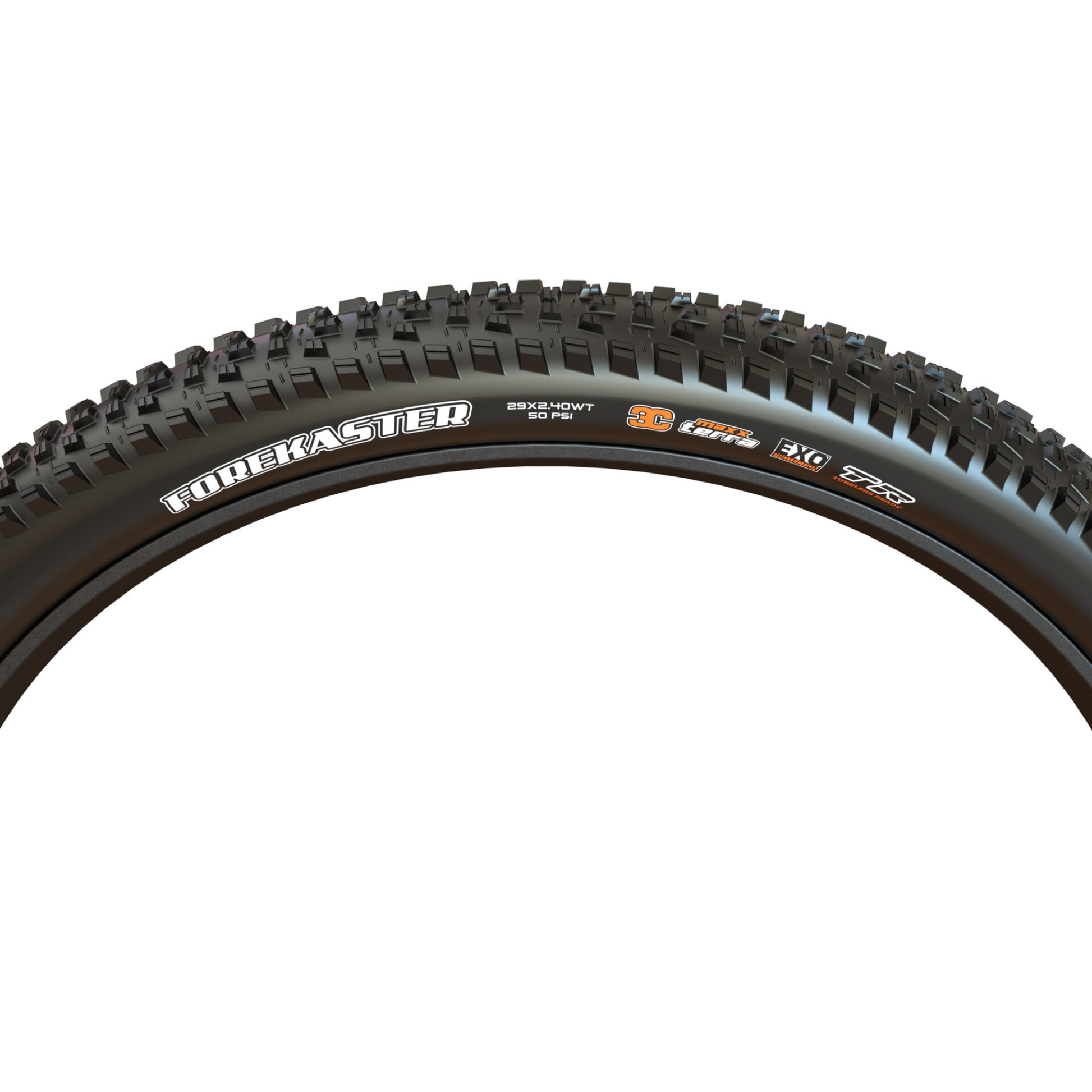Maxxis Forekaster EXO sidewall detail