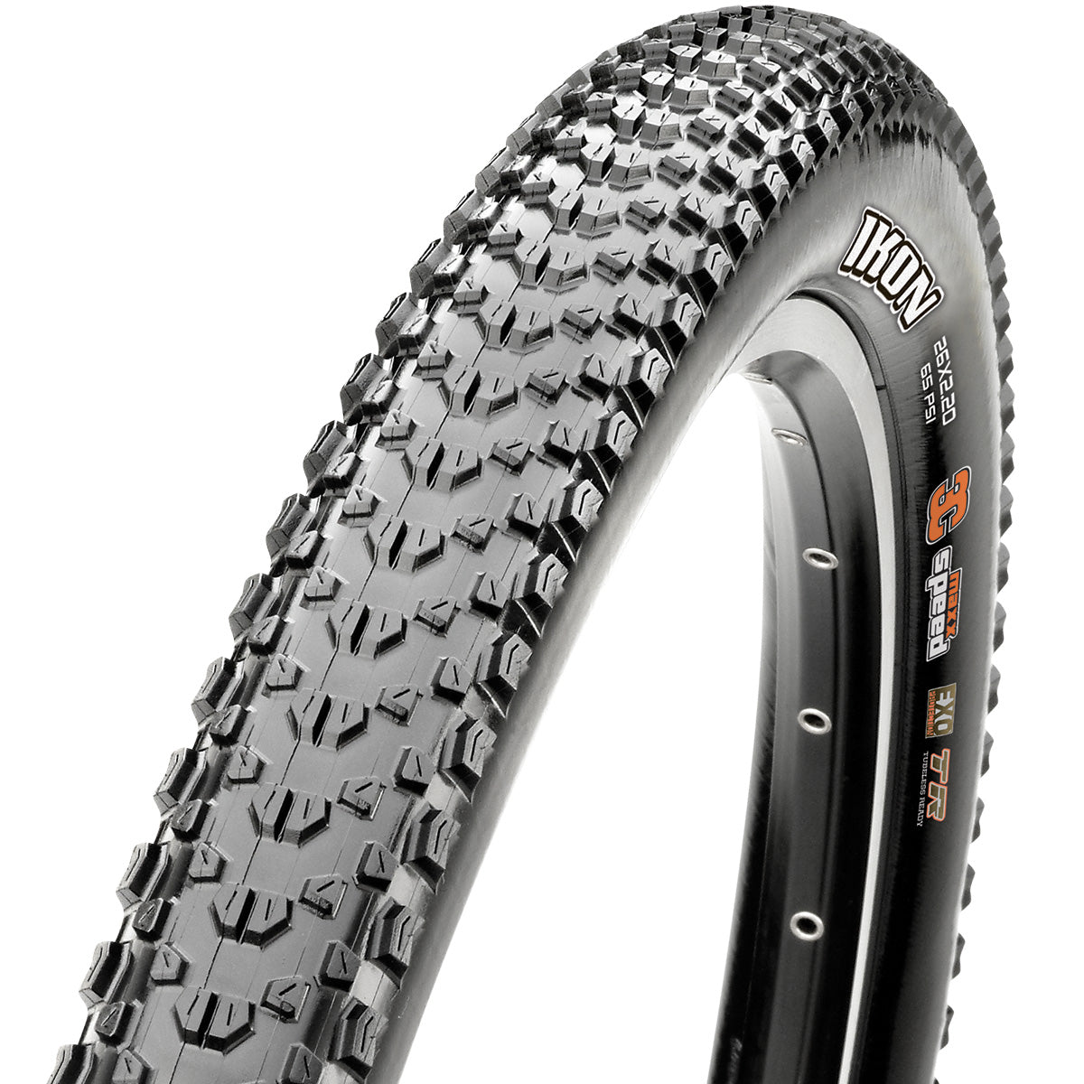 Maxxis Ikon side knob and wall detail