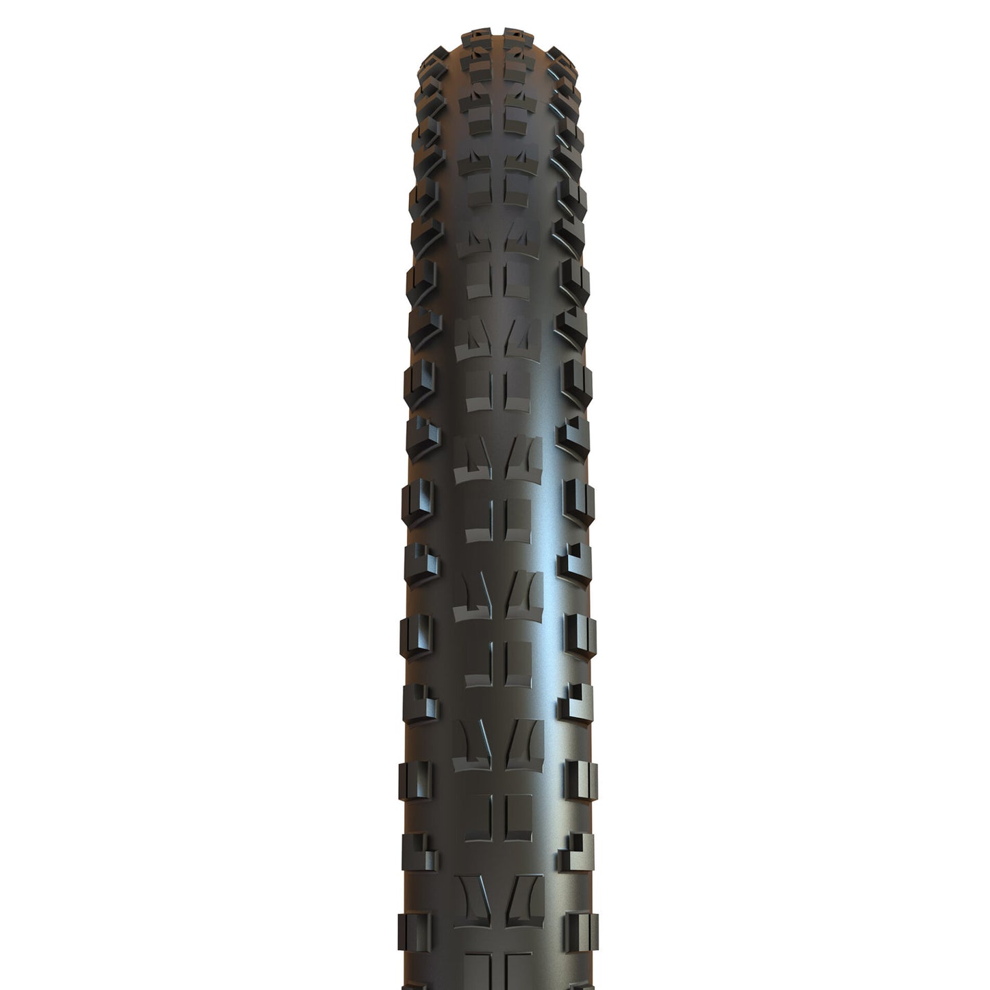 Close up of Maxxis Minion DHF tread pattern