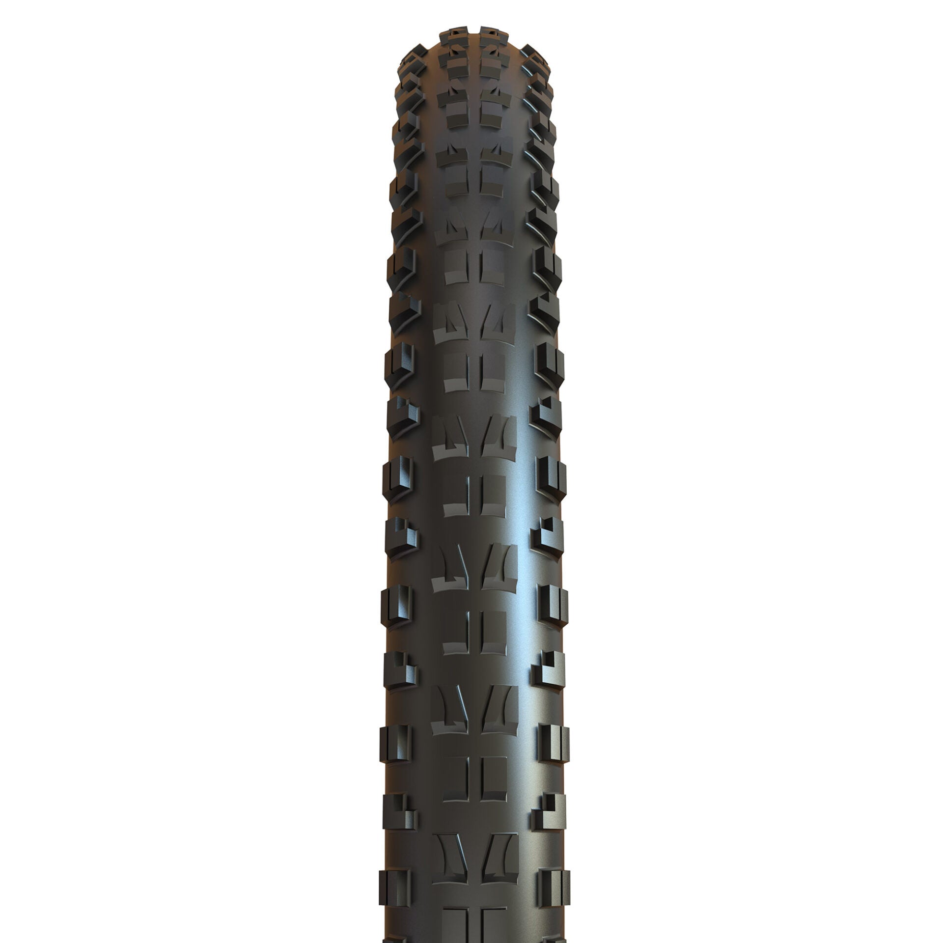 Close up of Maxxis Minion DHF tread pattern
