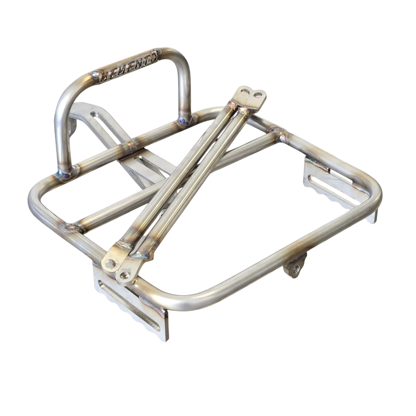 Memento Ant Rack V5 stainless front right side view