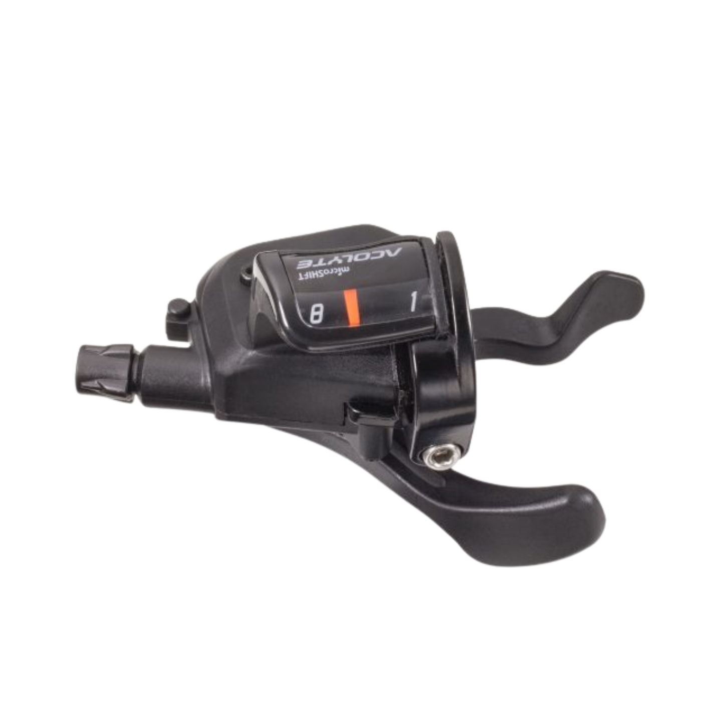 microSHIFT Acolyte SL-M7180-R 1x8 trigger shifter rider view