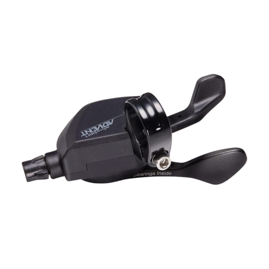 microSHIFT Advent SL-M8195-R 9-speed right shifter black front view