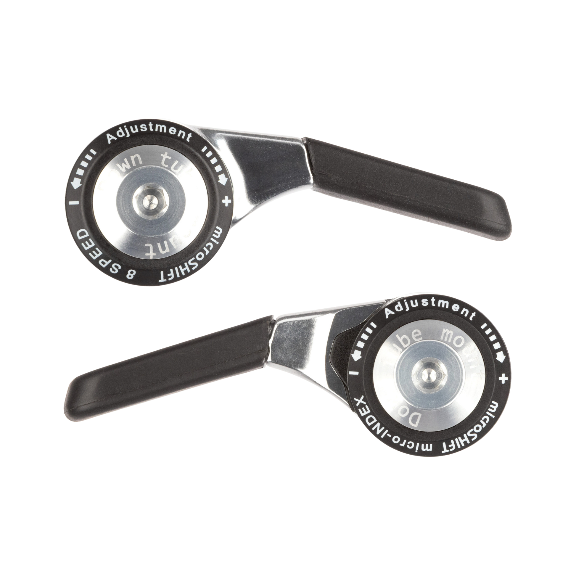 microSHIFT SL-D08 left friction and right indexed levers