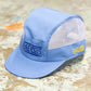 MKS Factory Mesh Cap featuring ventilated mesh side panels, adjustable Velcro closure and classic Mikashima Pedal branding on the back.