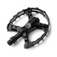 MKS for Blue Lug XC-III Bear Trap flat pedals, Made in Japan aluminum platform bicycle pedals with 9/16-inch spindles sold as a pair
