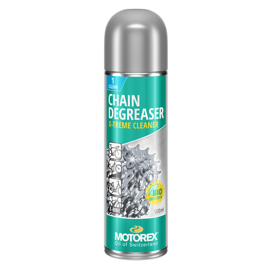 Motorex Bike Chain Degreaser Spray 500ml front view