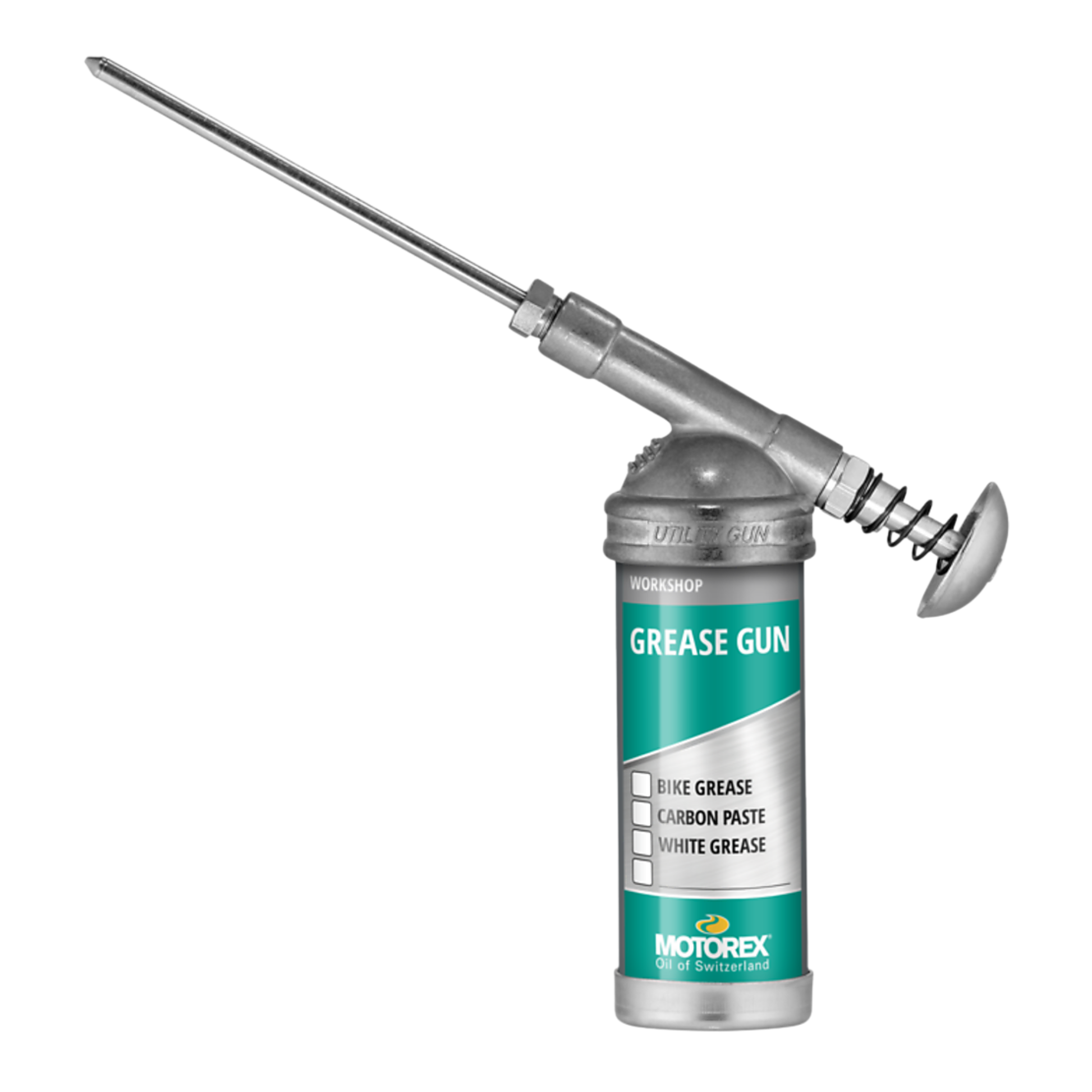 Motorex Bike Grease Gun refillable applicator front view