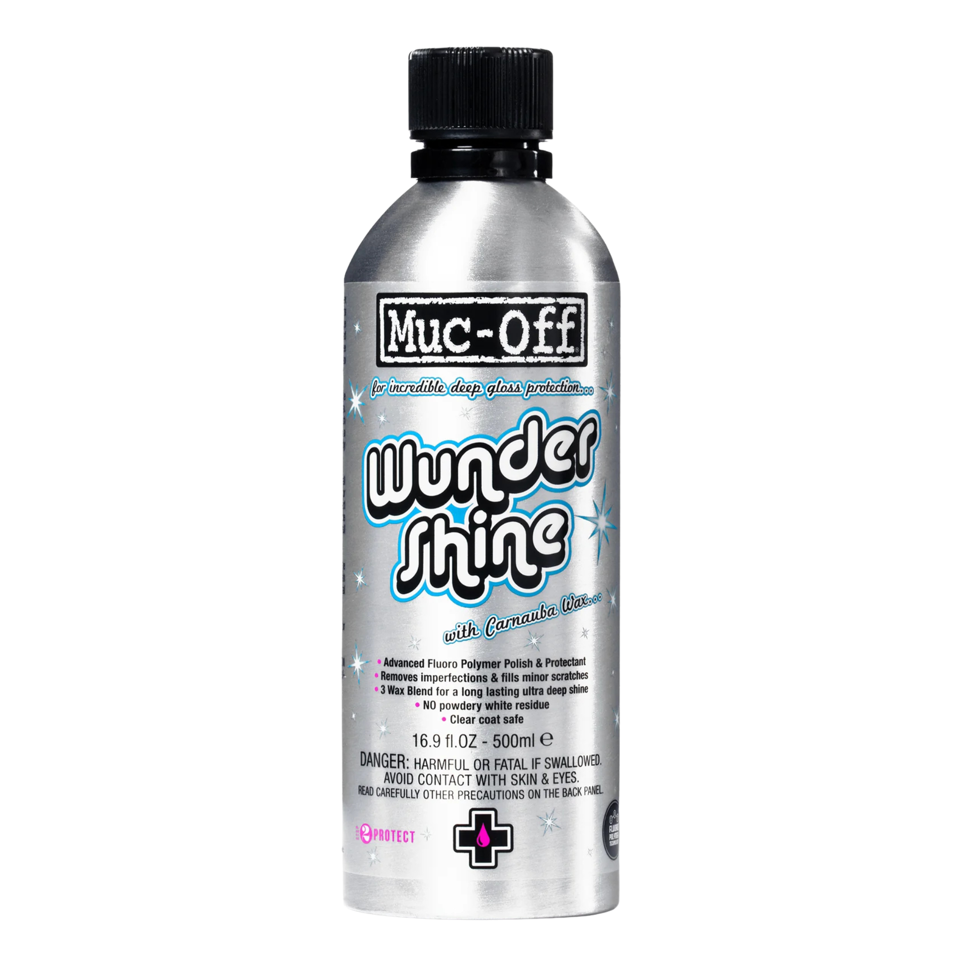 Muc-Off Wunder Shine Carnauba Wax polish 500ml front view