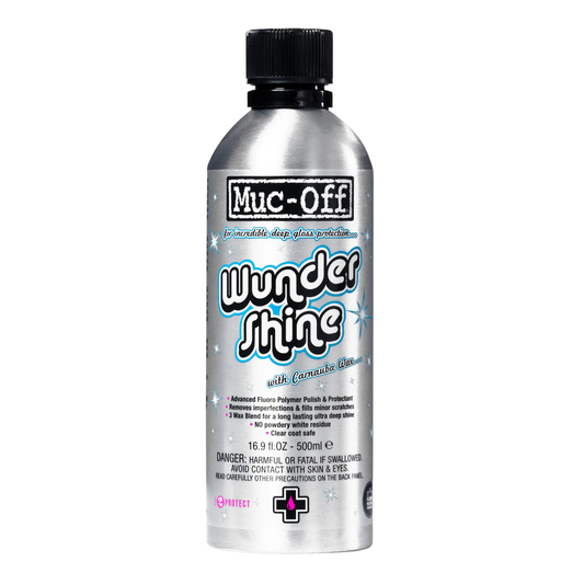 Muc-Off Wunder Shine Carnauba Wax polish 500ml front view