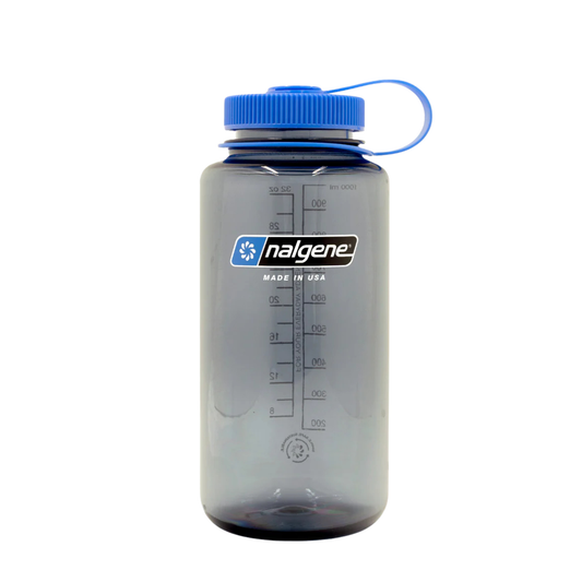 Nalgene 32oz water bottle gray
