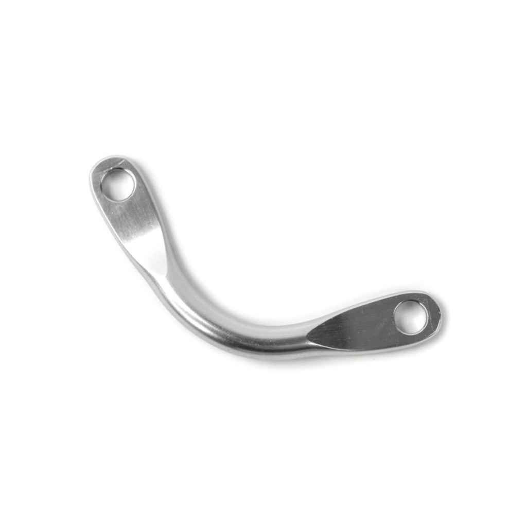 A Nitto Lamp Holder 7 manufactured with Blue Lug for mounting lights to bicycles available in Black and Silver