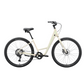 Norco Scene 2 step-through bike side view in unicorn fluff colour