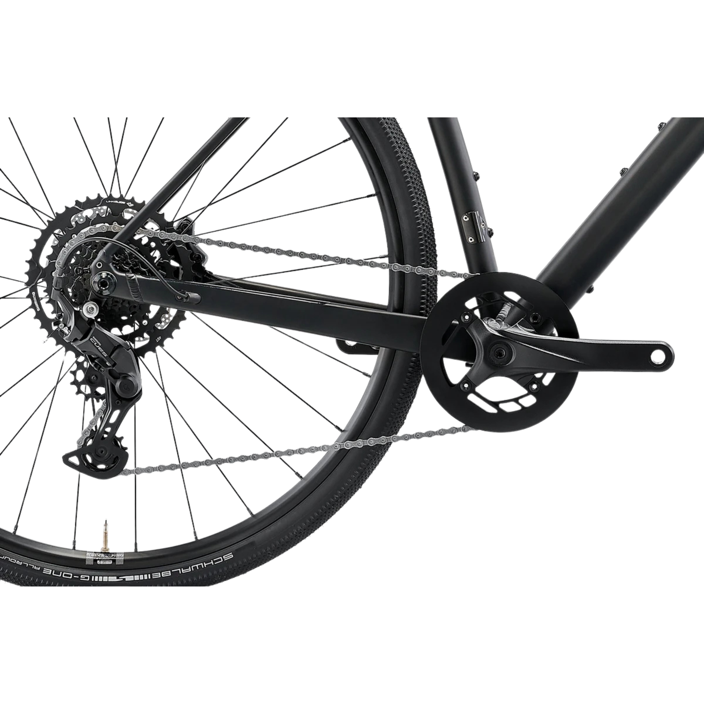 Norco Search A Flat Bar gravel drivetrain detail