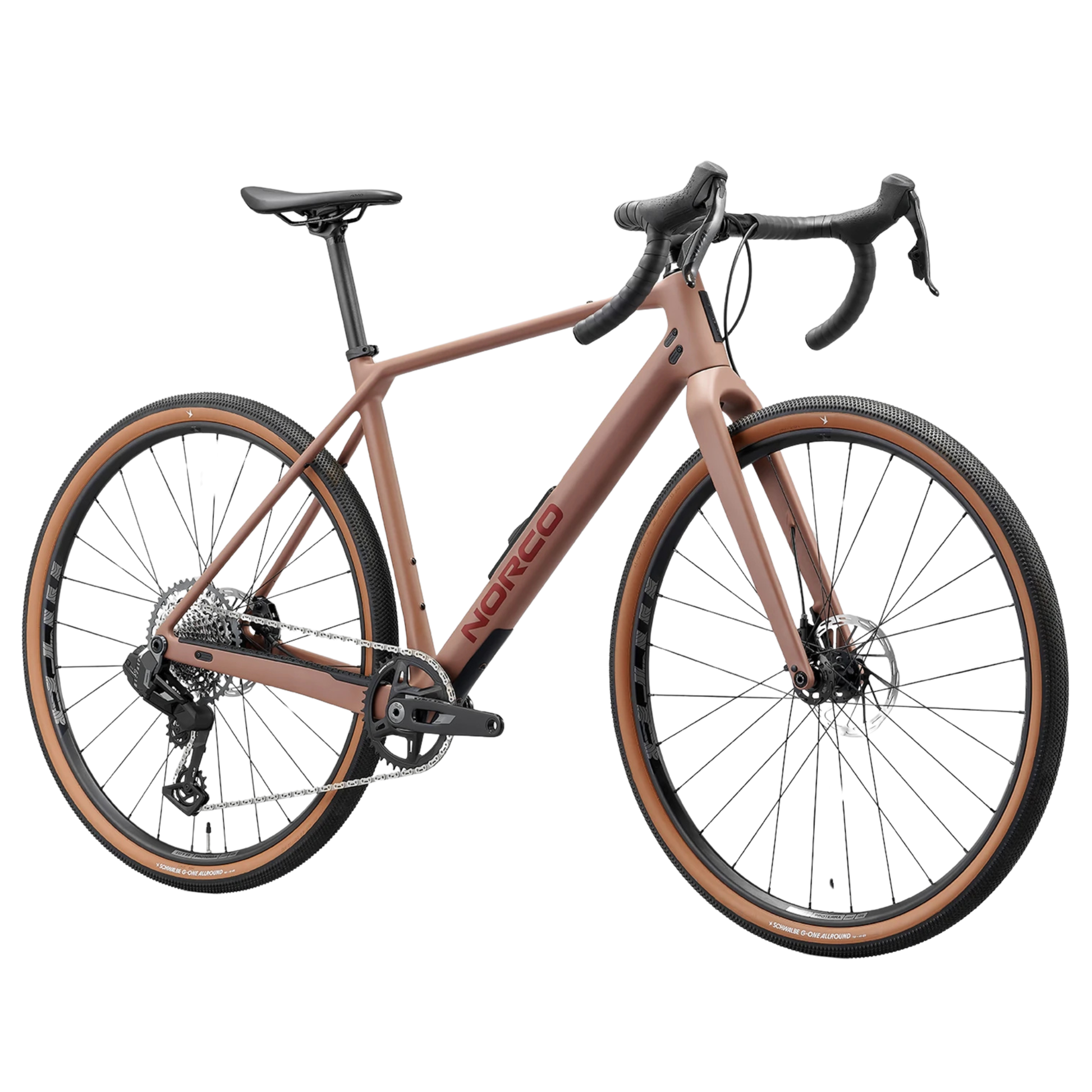 Norco Search C Rival XPLR gravel bike front angle profile